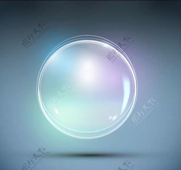 动感透明气泡水泡图片