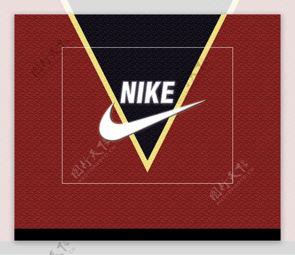 Nike牌子包装设计模板图片