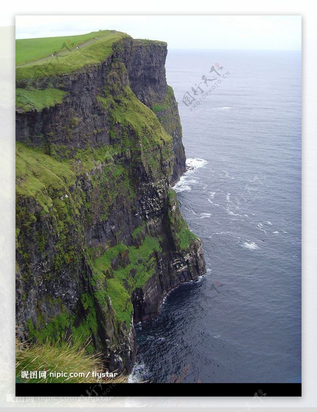爱尔兰断崖图片