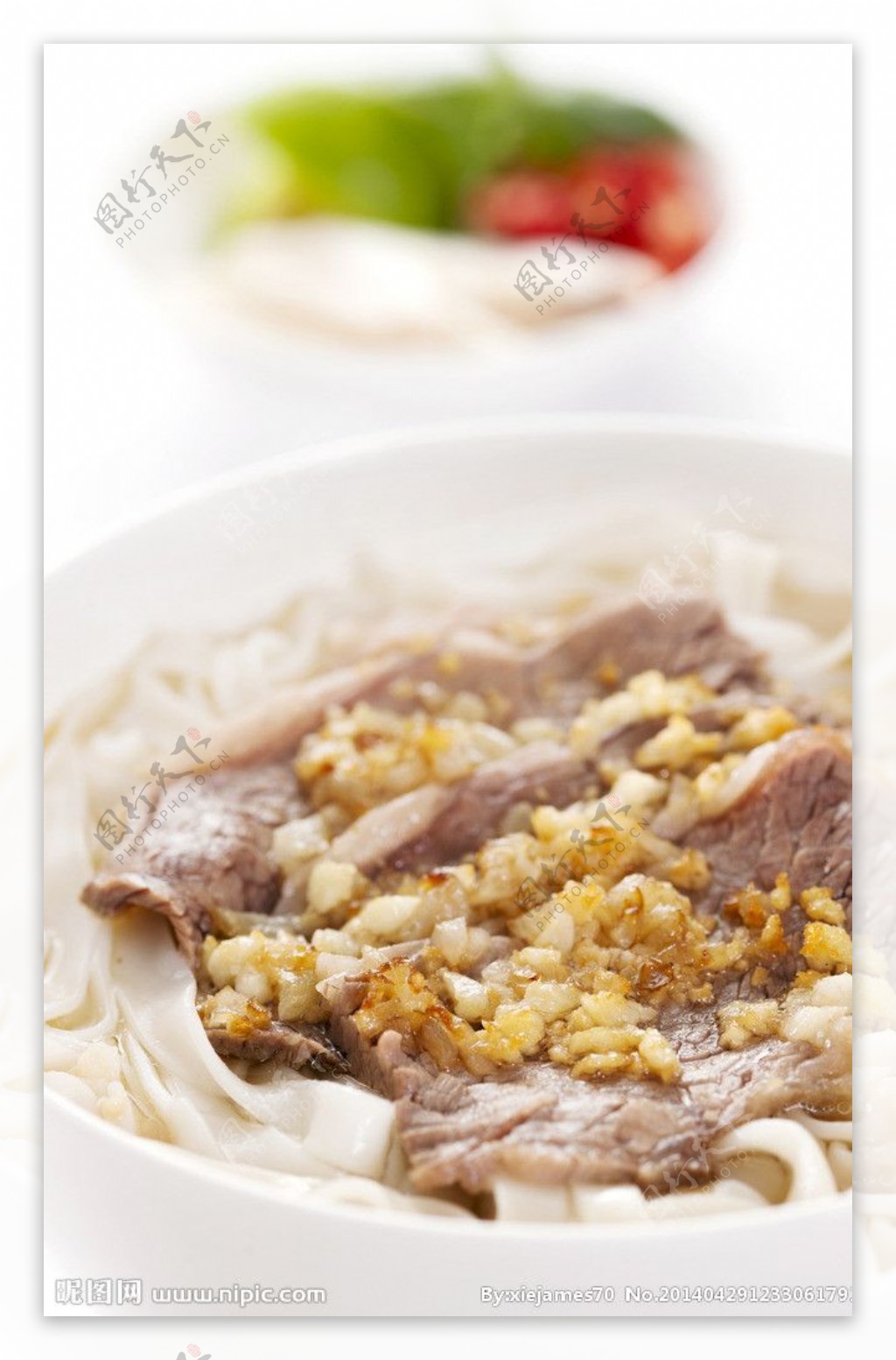 越南菜越式牛肉汤河图片
