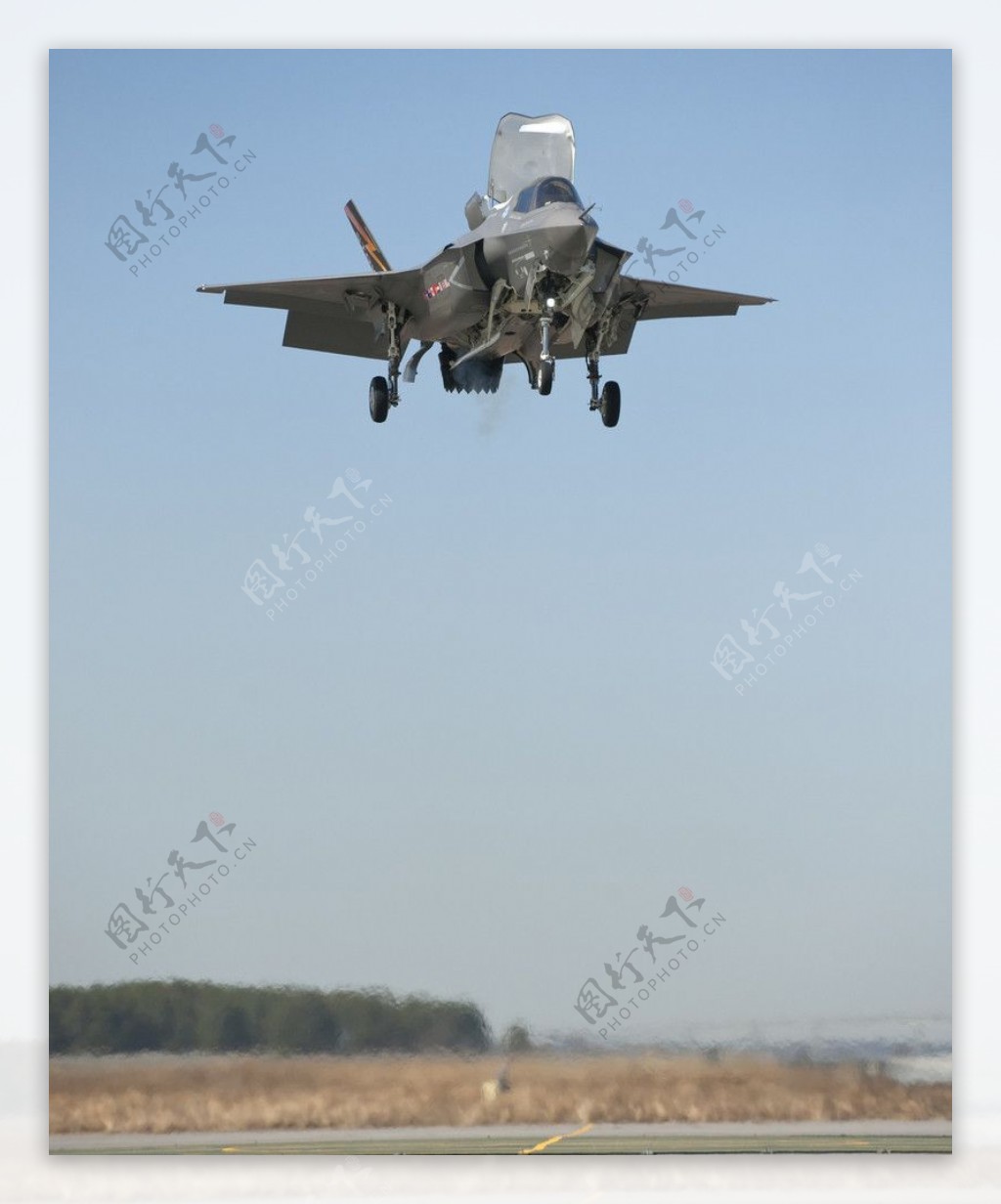 F35B垂直降落图片