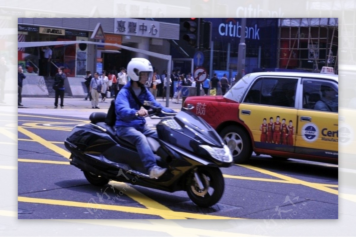 香港摩托文化图片