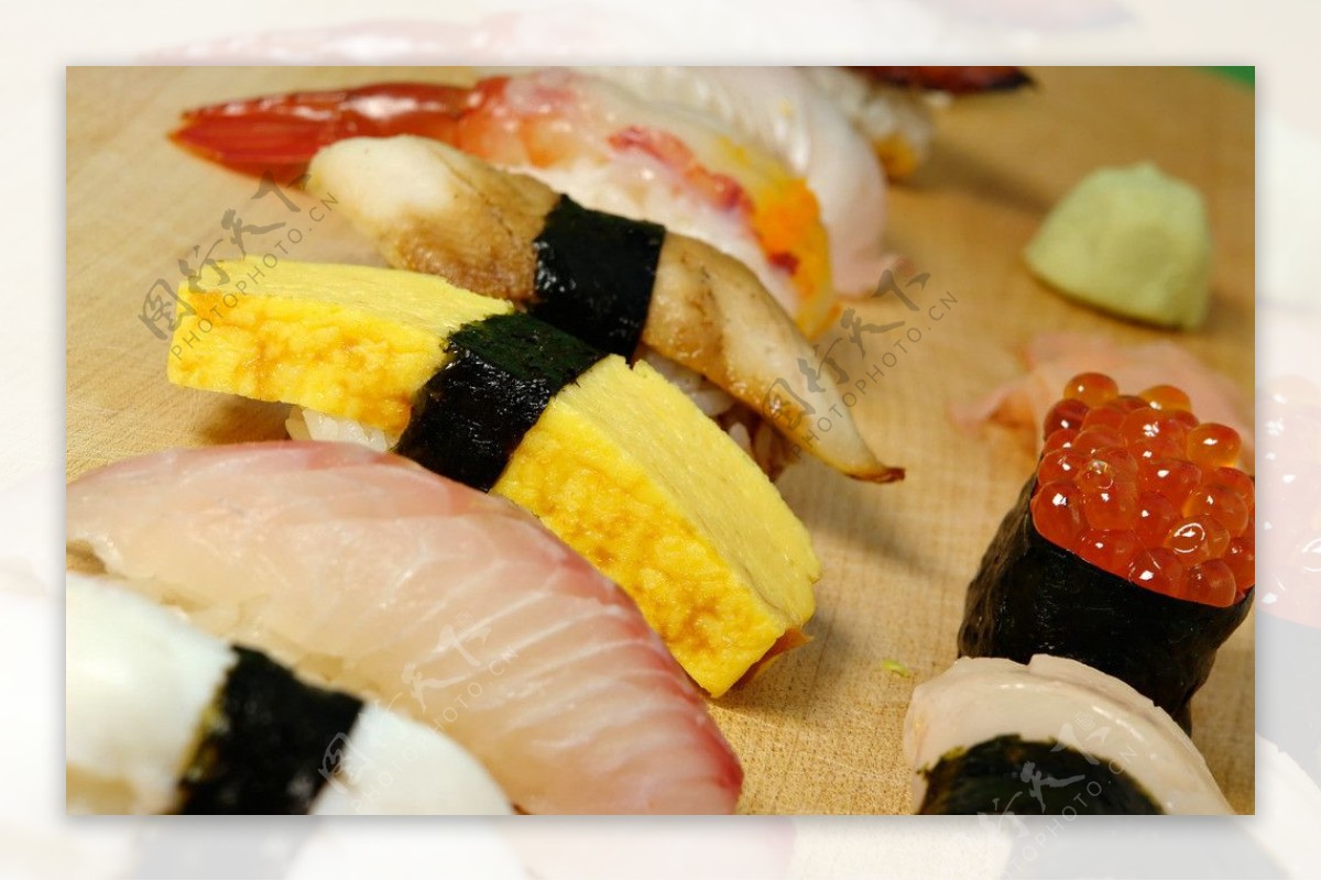 寿司餐图片