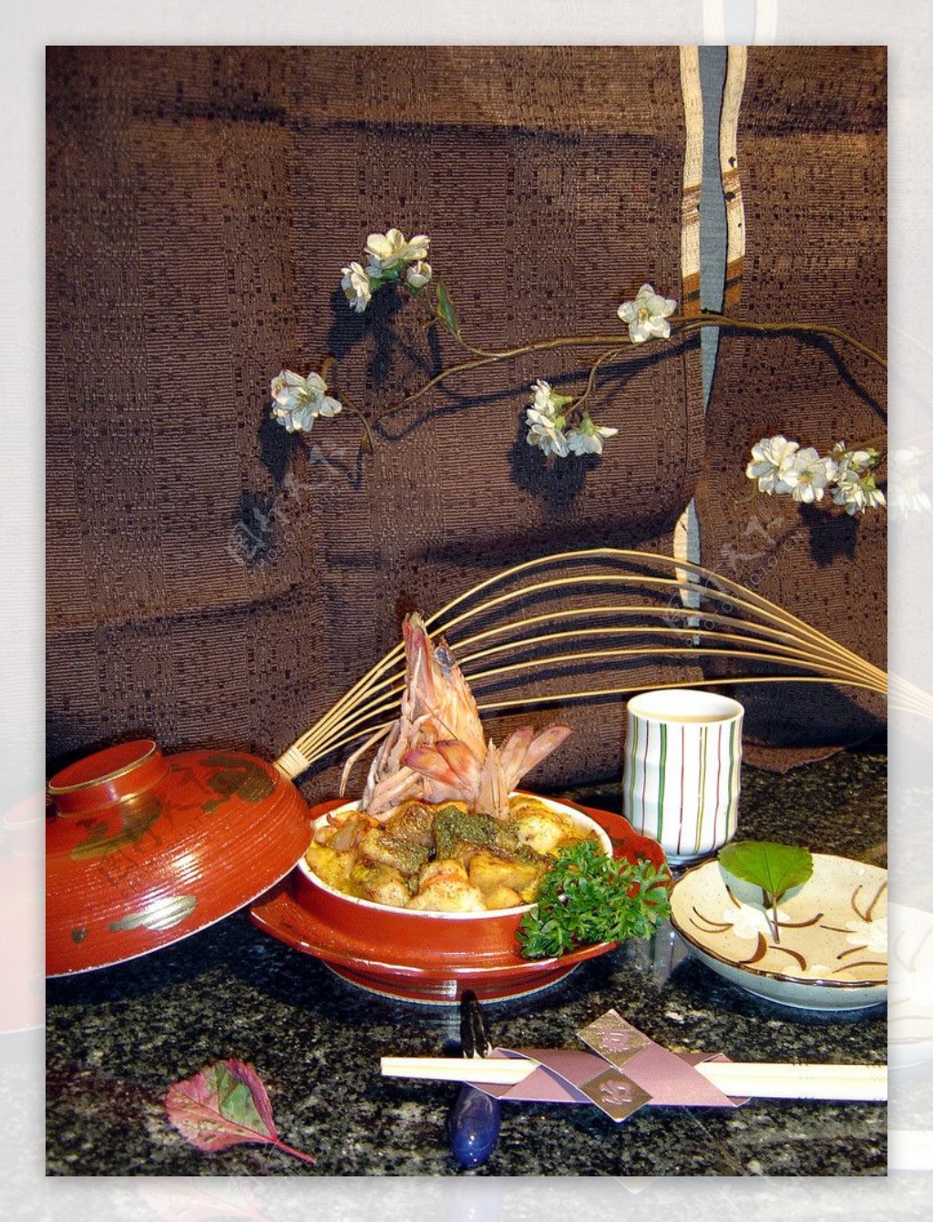 日本料理北海道大虾图片
