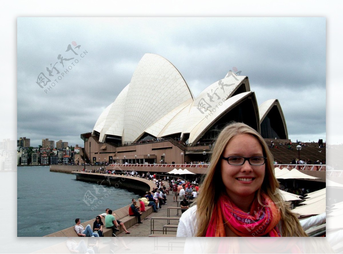 风景名胜建筑景观自然风景旅游印记悉尼漂亮的悉尼姑娘图片