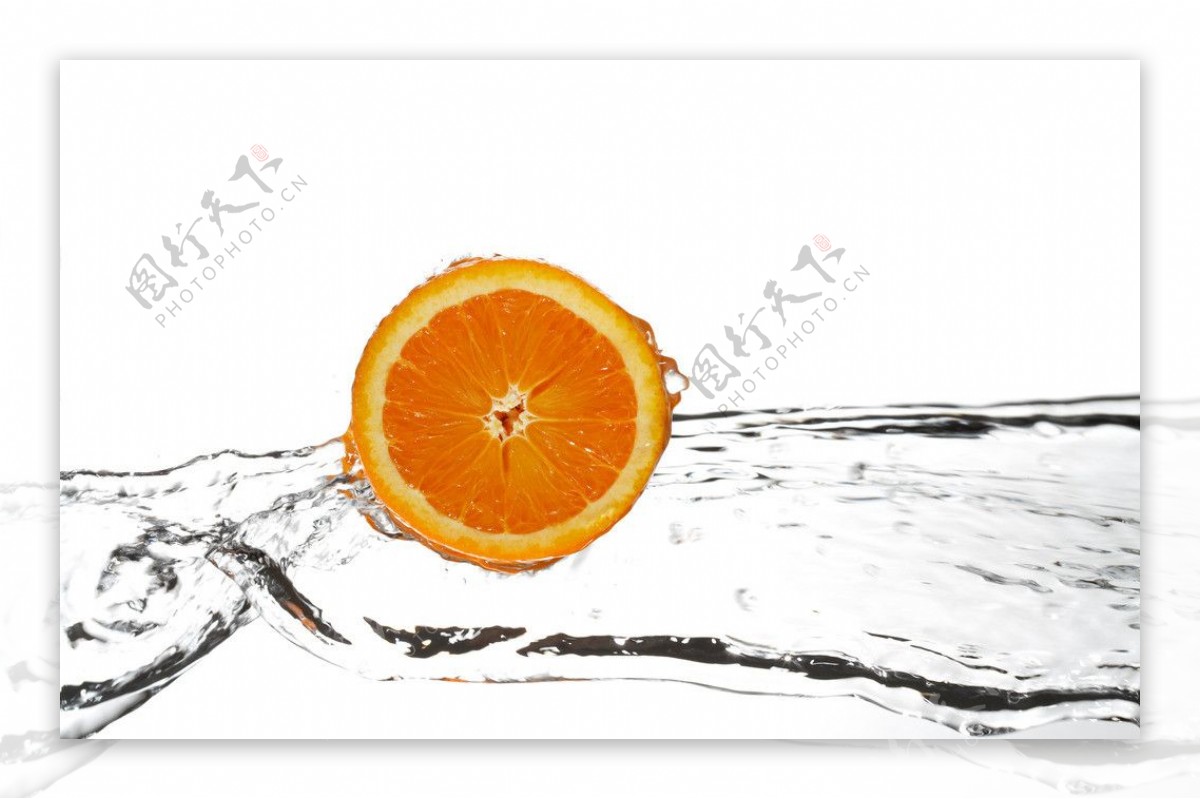 橙子薄片水洗橙子图片