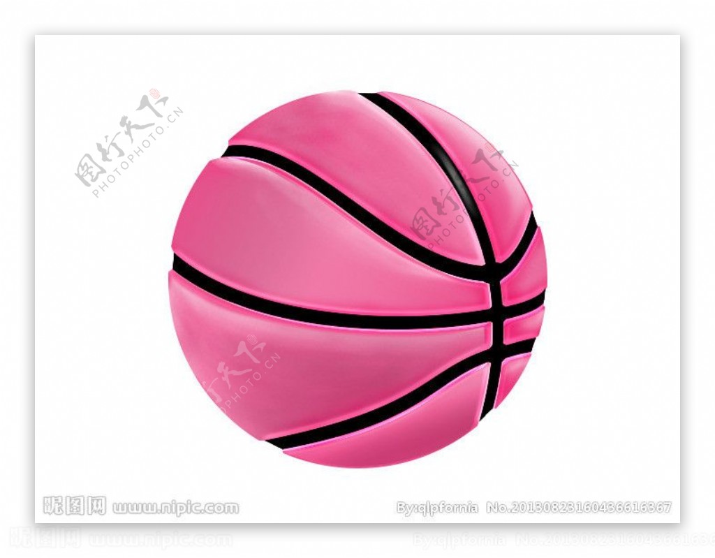 粉色篮球icon图片