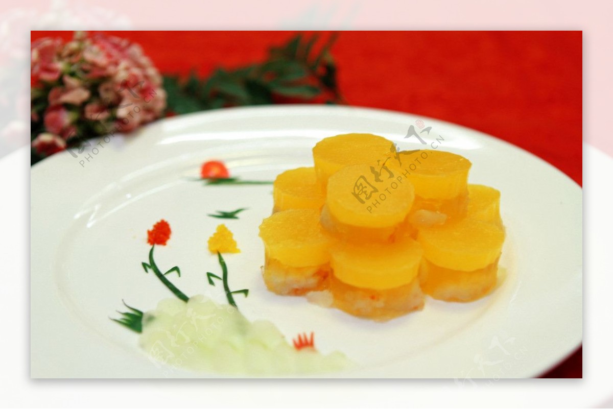 美食荷香豌豆黄图片