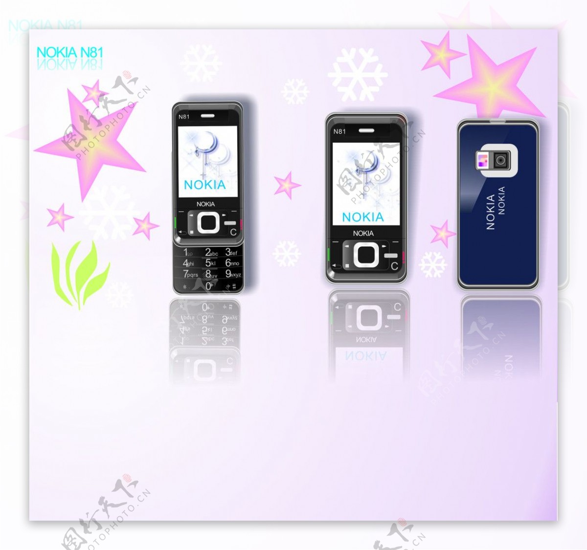 手机诺基亚N81图片