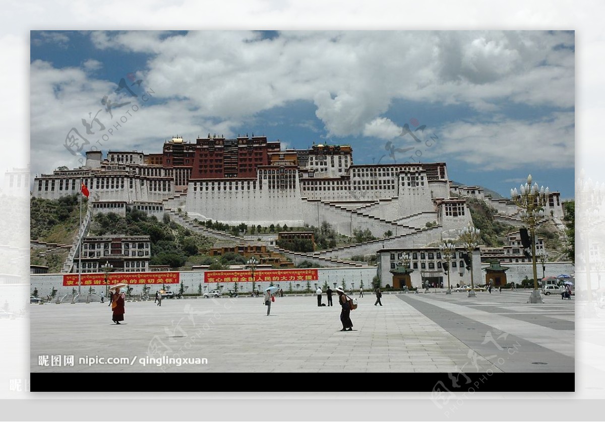 西藏布达拉宫图片