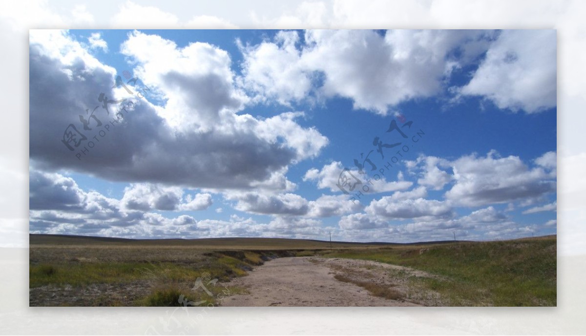 蒙古的草原图片