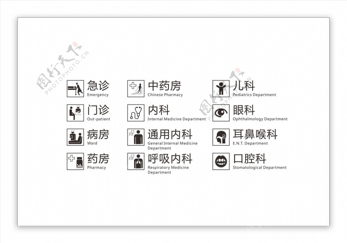 国家医疗标准图形符号国标图片