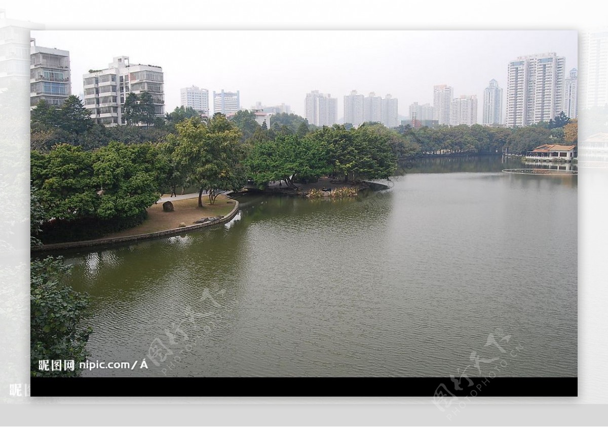 荔湾湖公园夜拍_风景_颇可