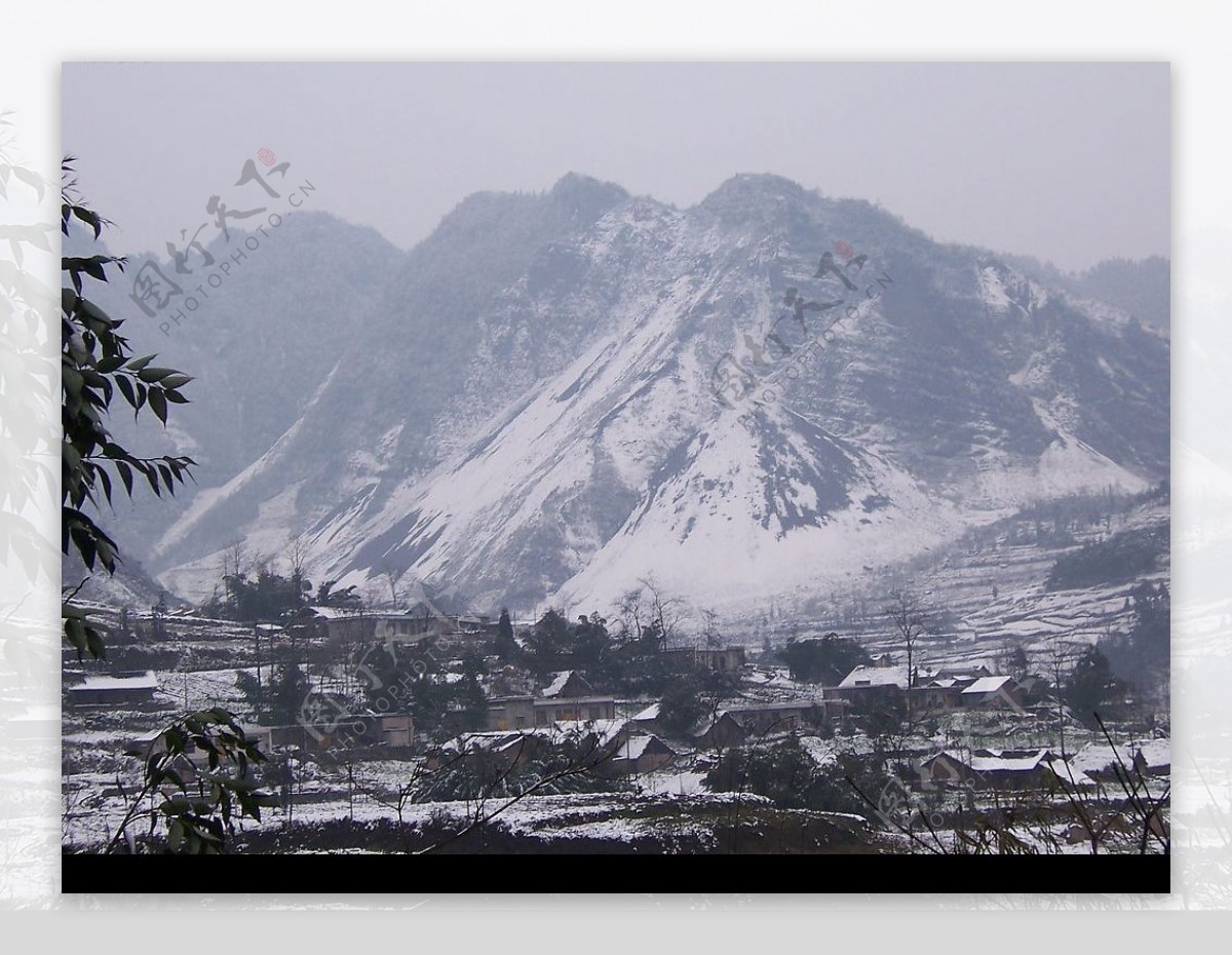 大雪山芙蓉山图片