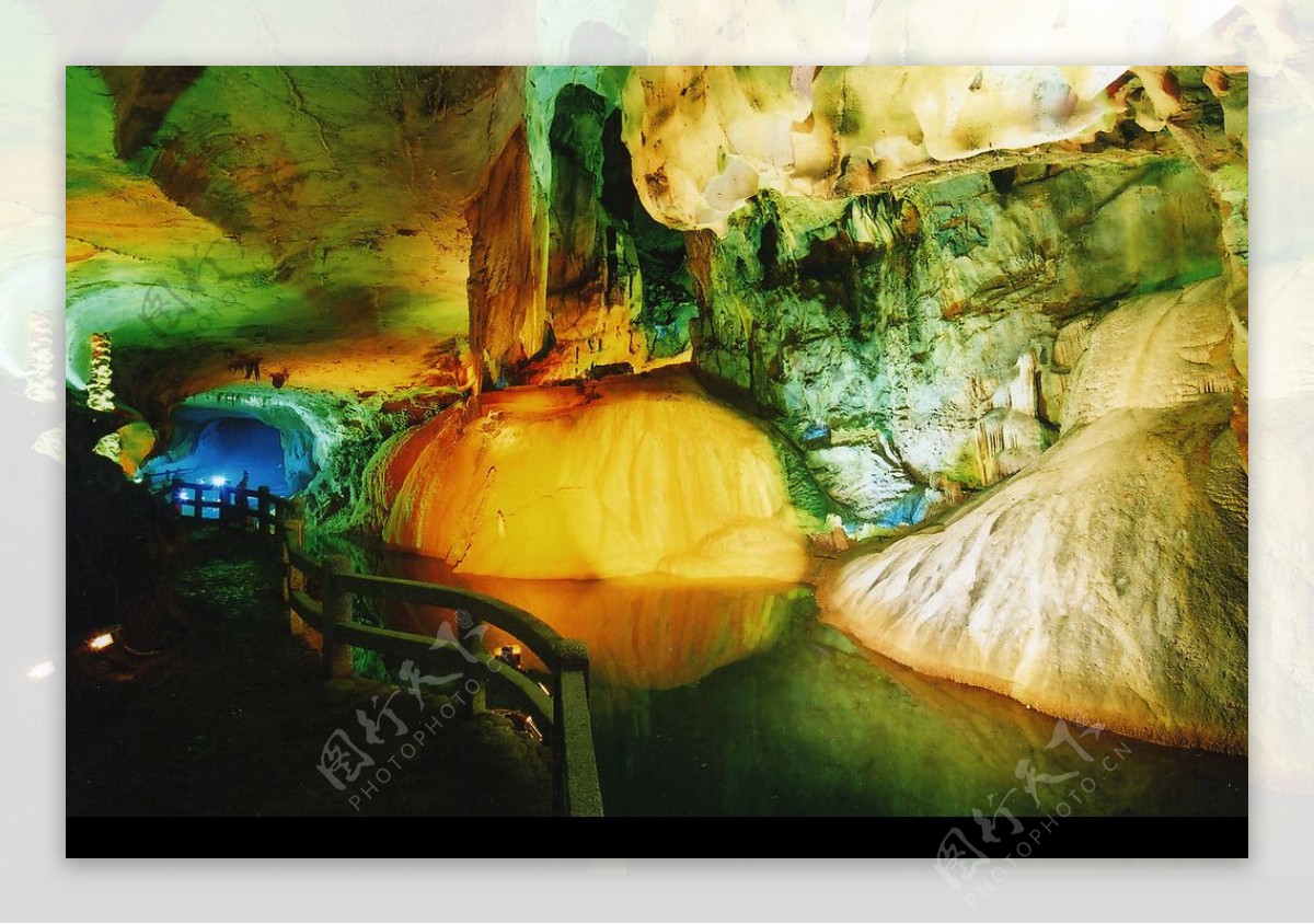 灵岩洞之金山银山景观图片
