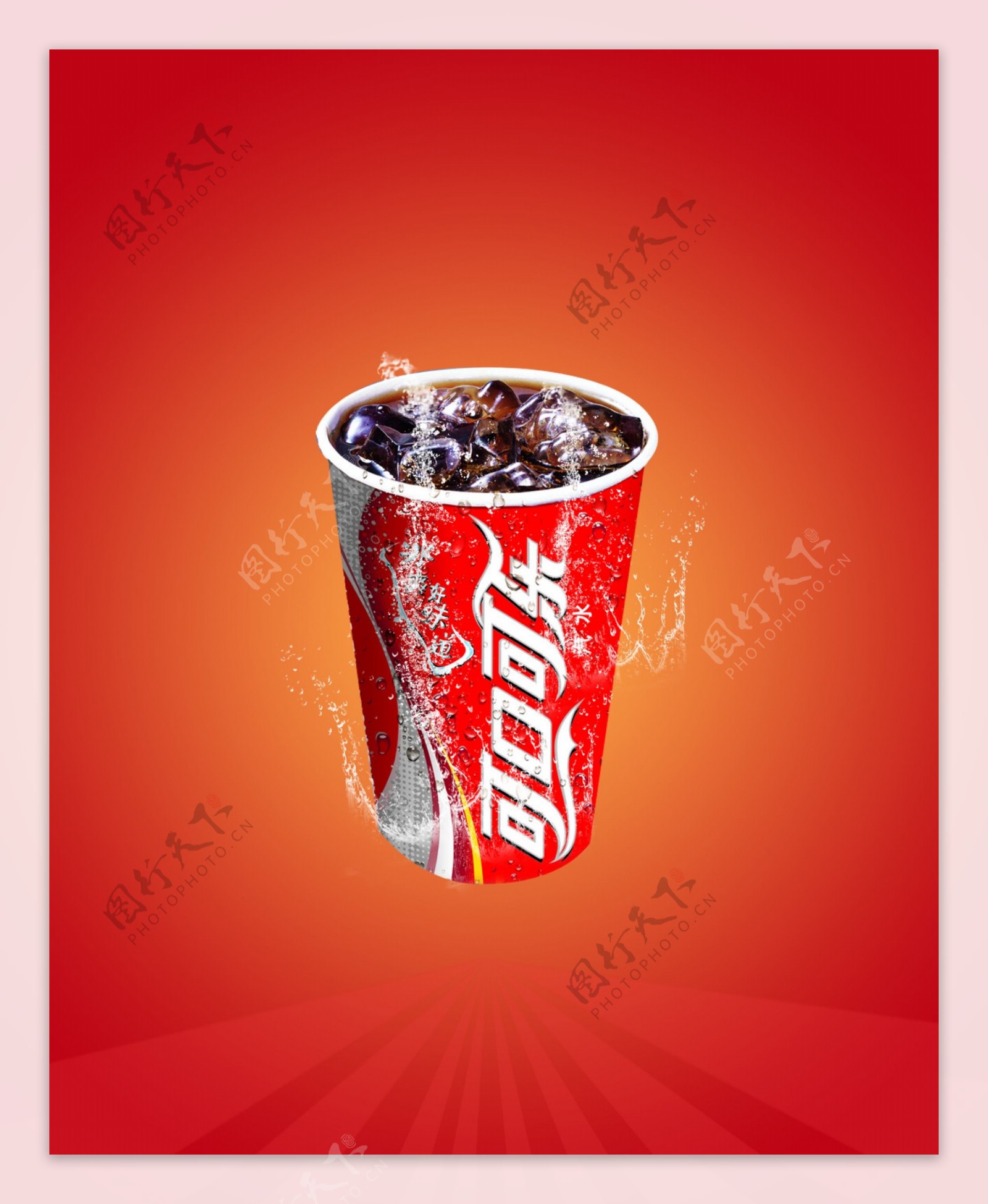 可口可乐饮料图片