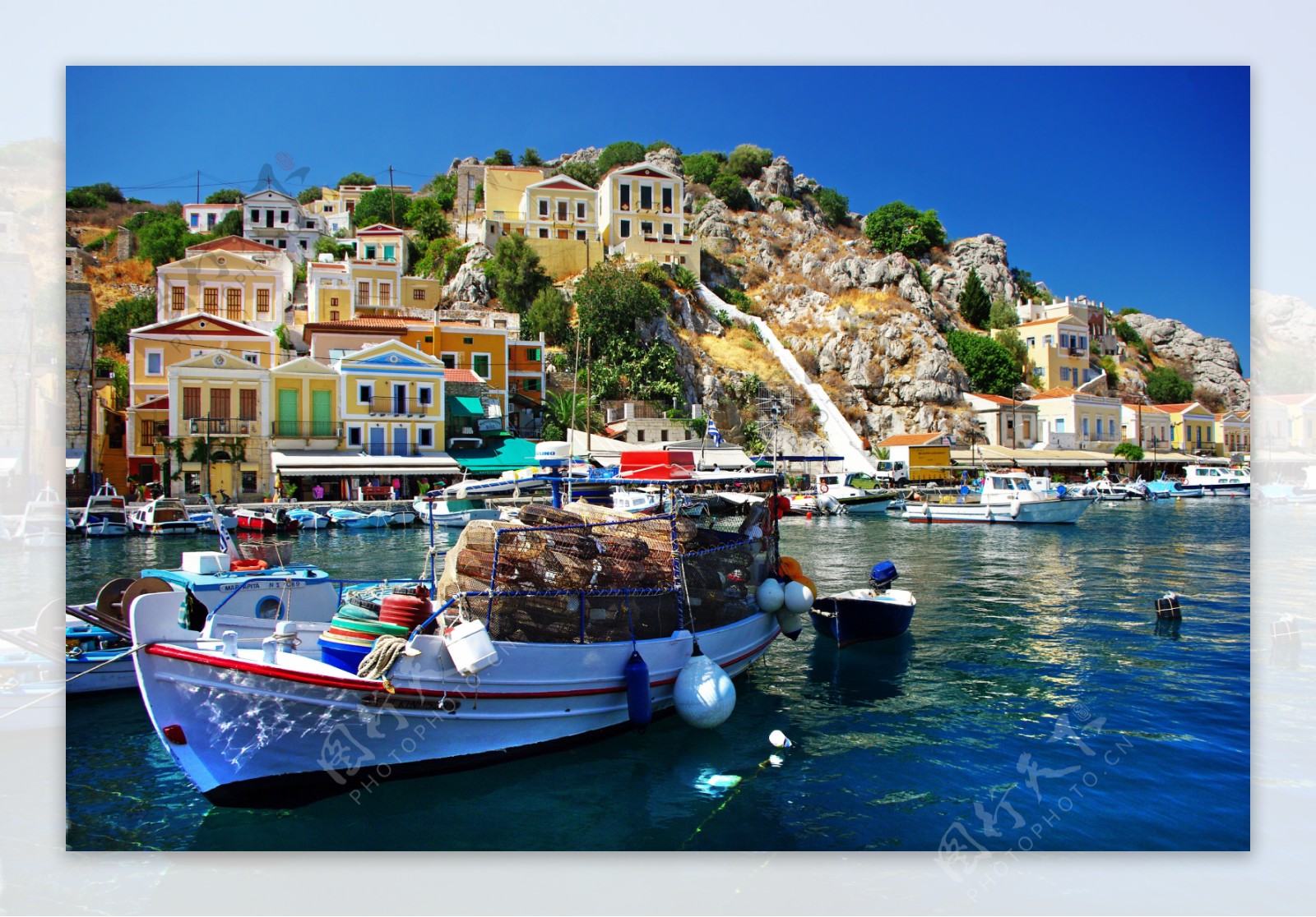 南欧希腊旅游风景图片