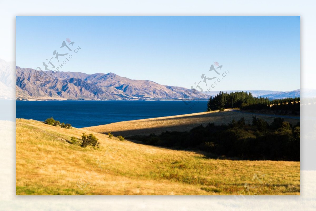 新西兰瓦纳卡湖图片
