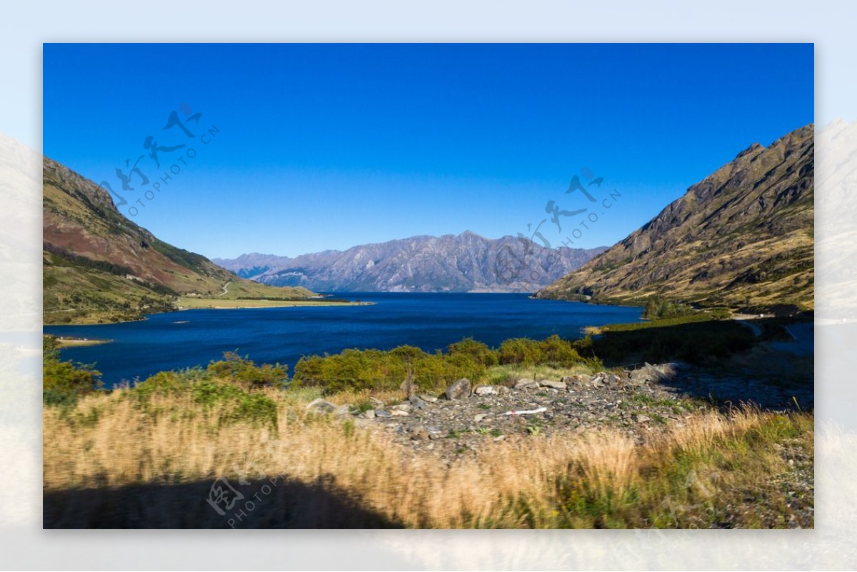新西兰瓦纳卡湖图片