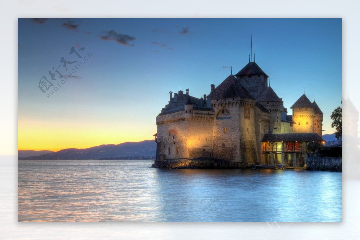 Château de Chillon on Lake Geneva, Switzerland | Peapix