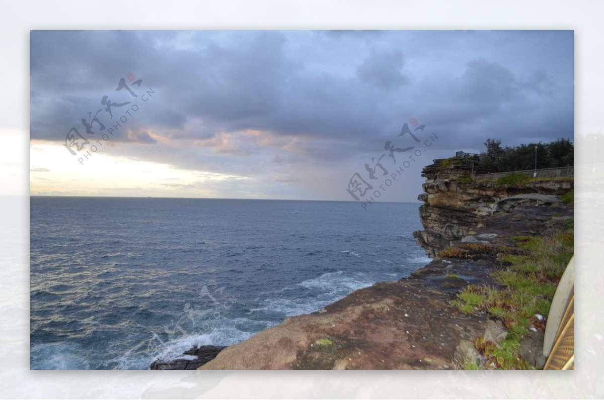 澳洲海岸悬崖图片