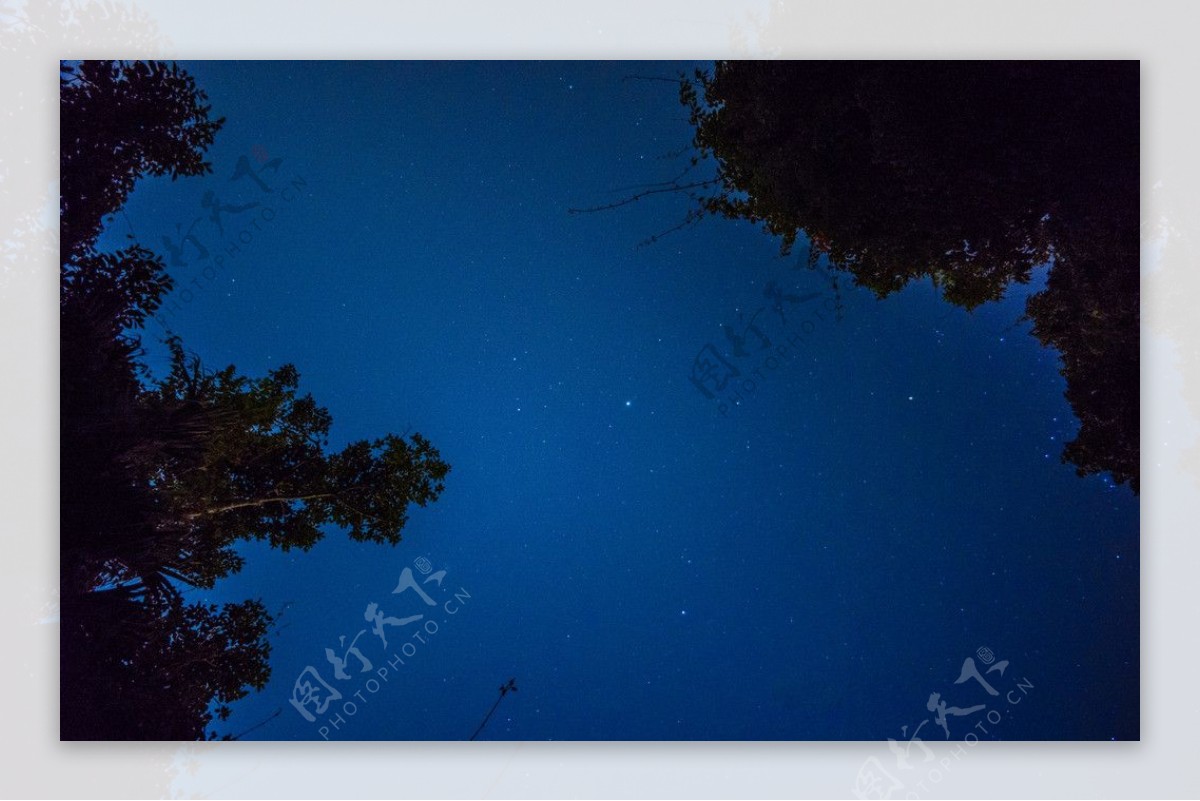 香港夜境星空图片