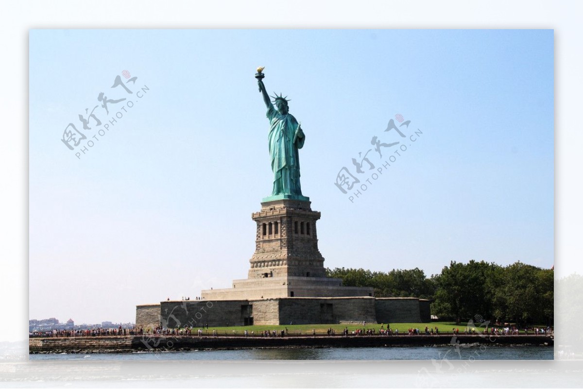 美国自由女神像之二图片