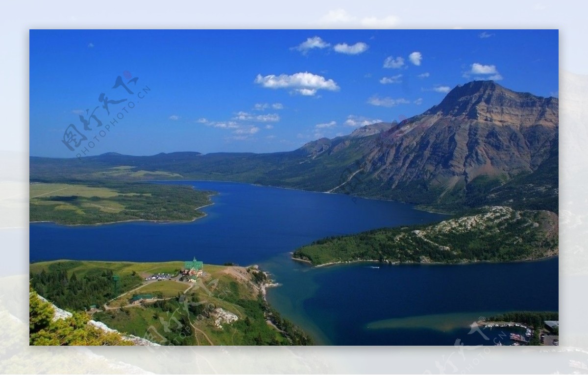 加拿大落基山自然景区沛托湖图片