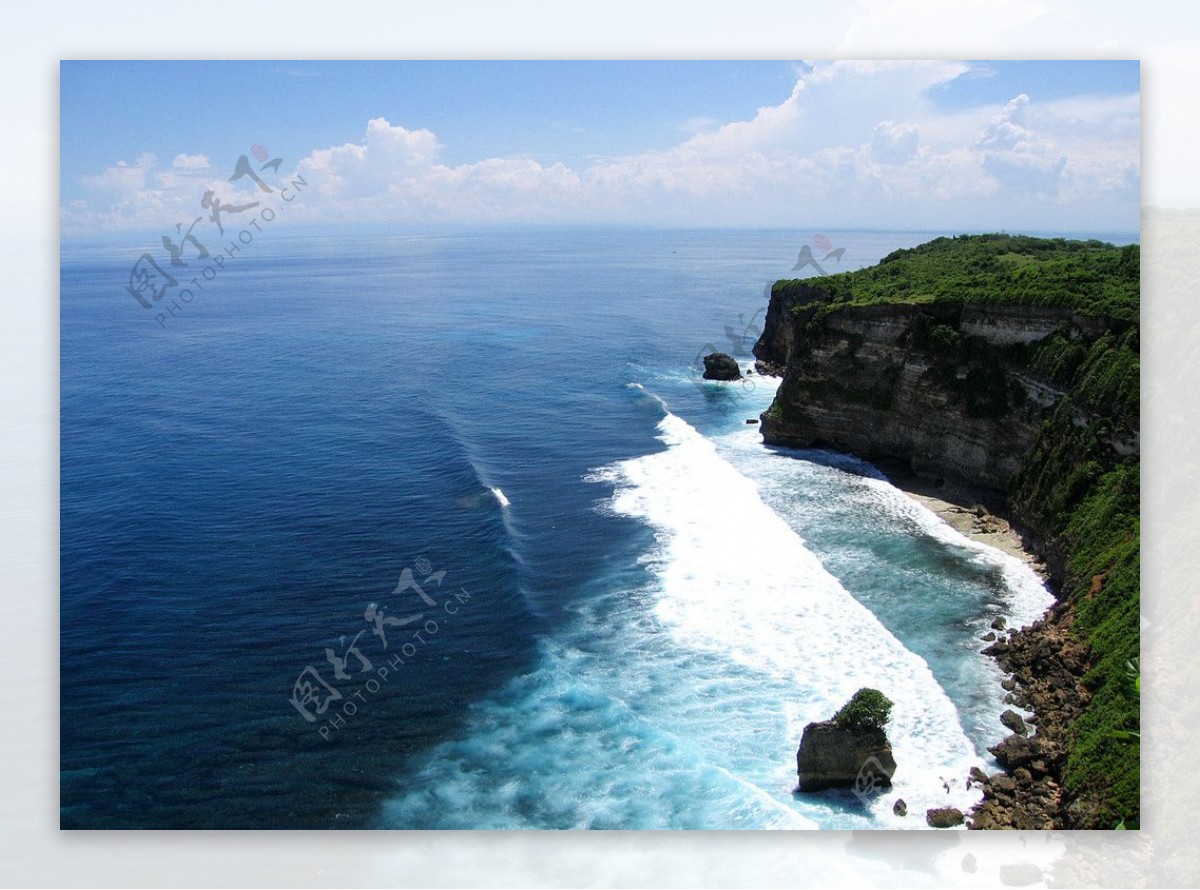 印尼峇厘岛海岸风光图片