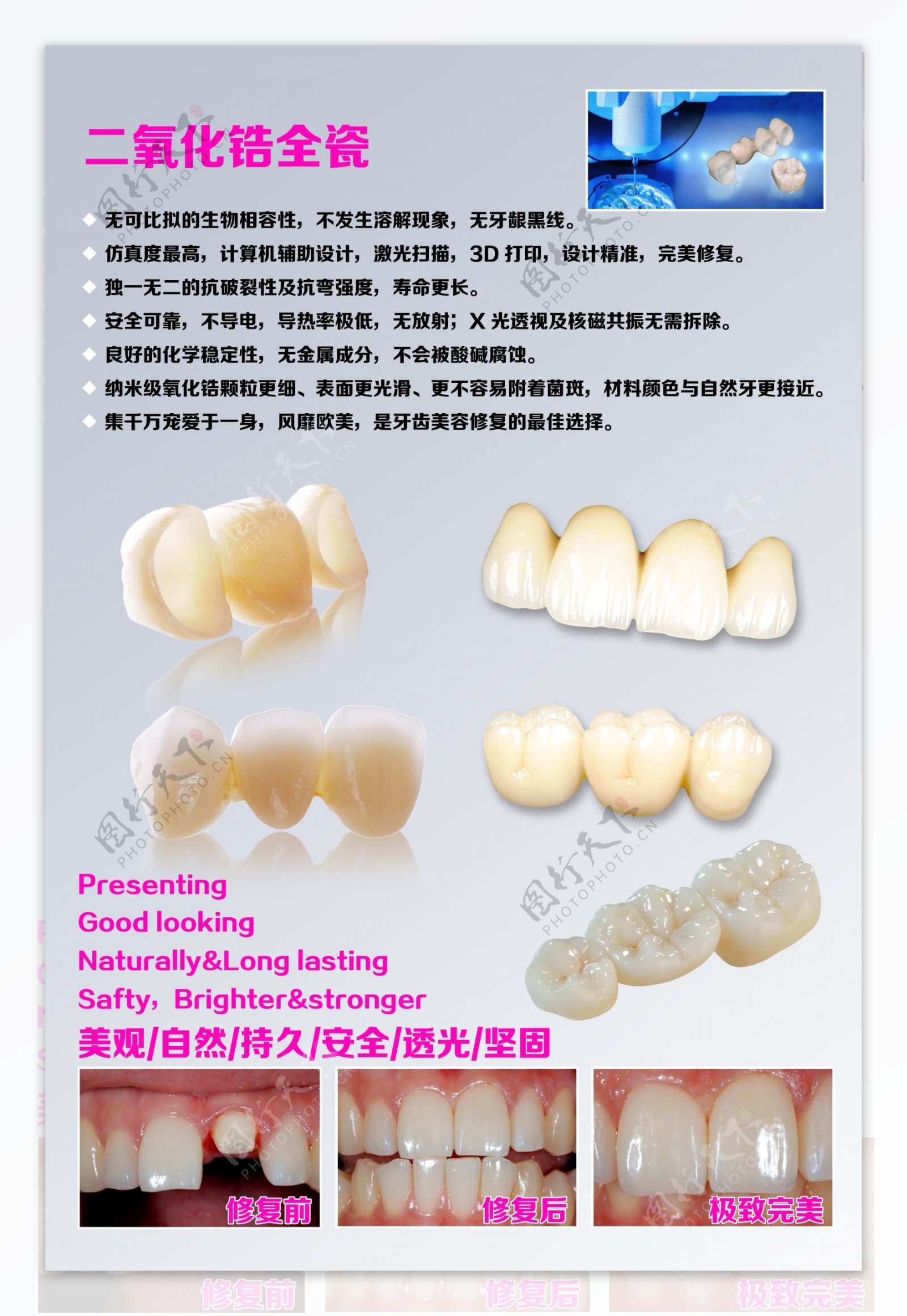 二氧化锆展板图片