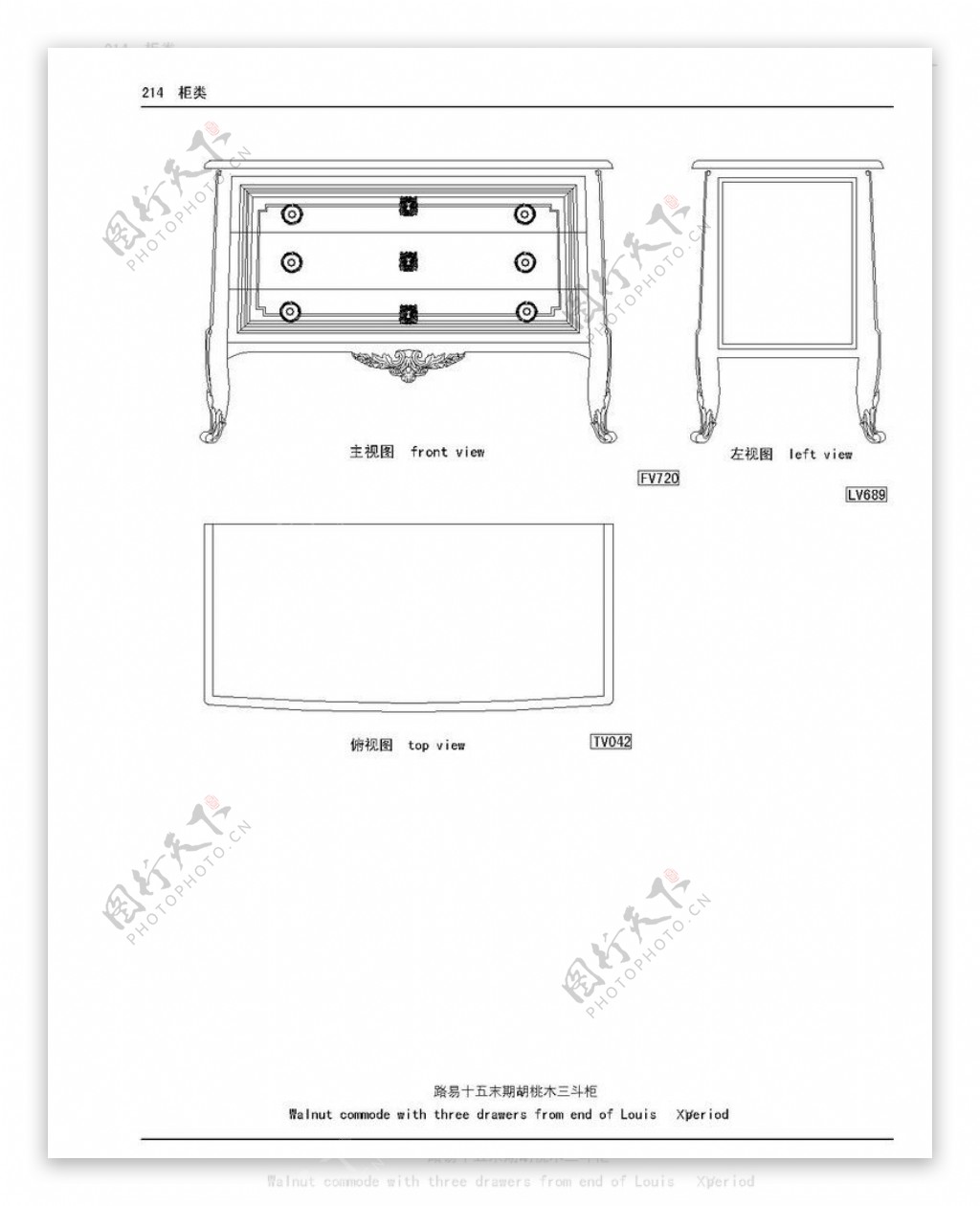 欧式家具图图片