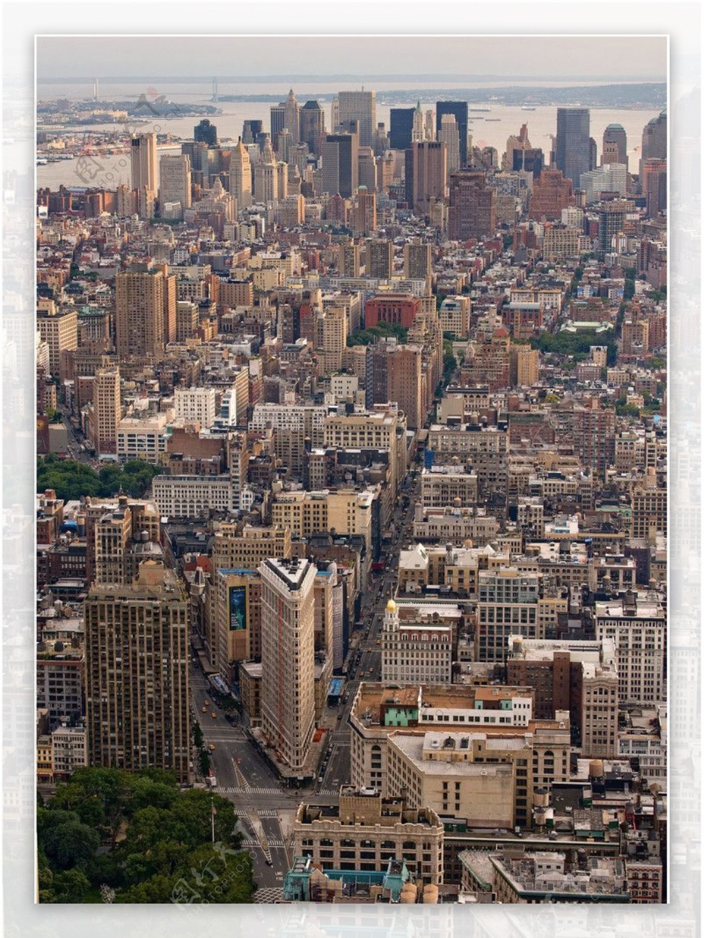 紐約鳥瞰曼哈頓图片