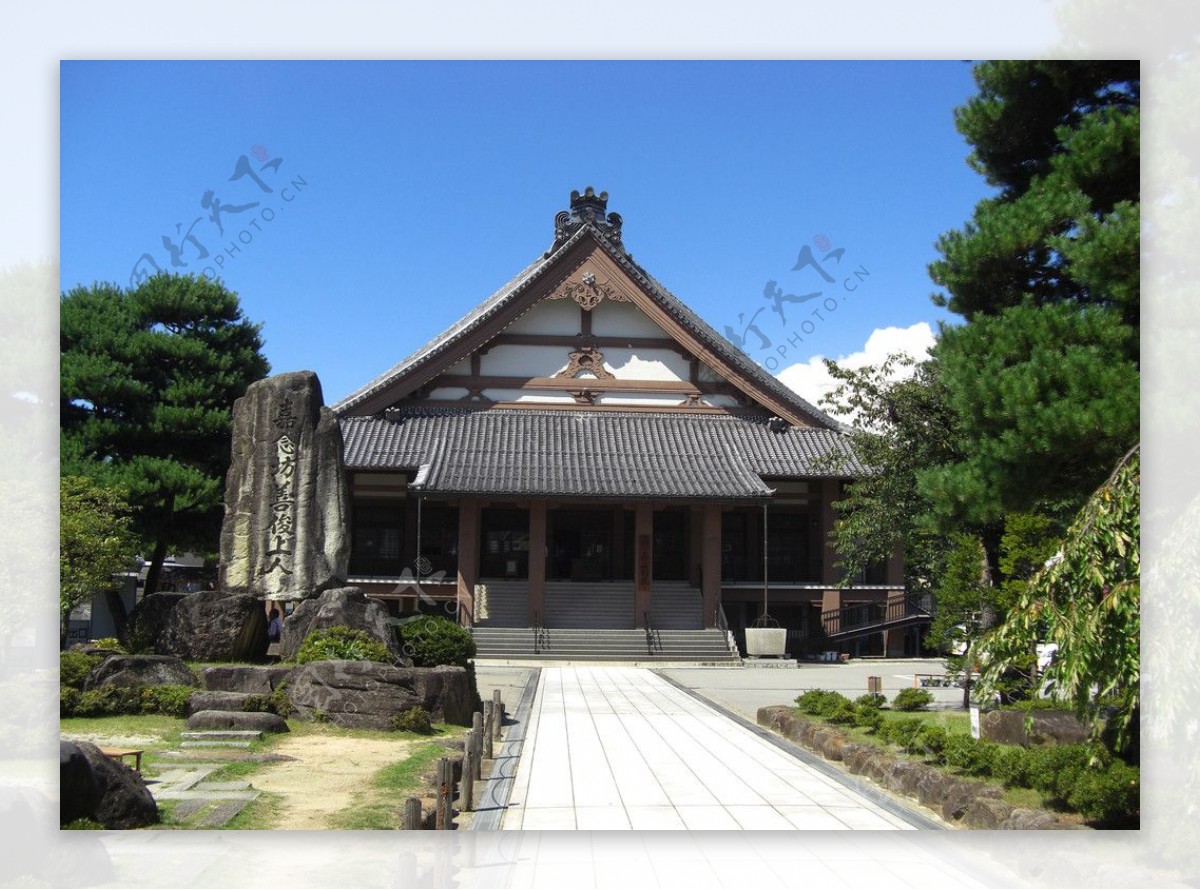 日本高山别院照莲寺主殿图片