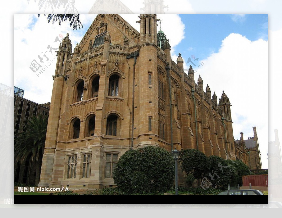 澳大利亚悉尼古典教堂建筑图片
