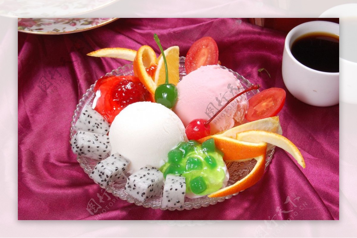 水果冰汇图片
