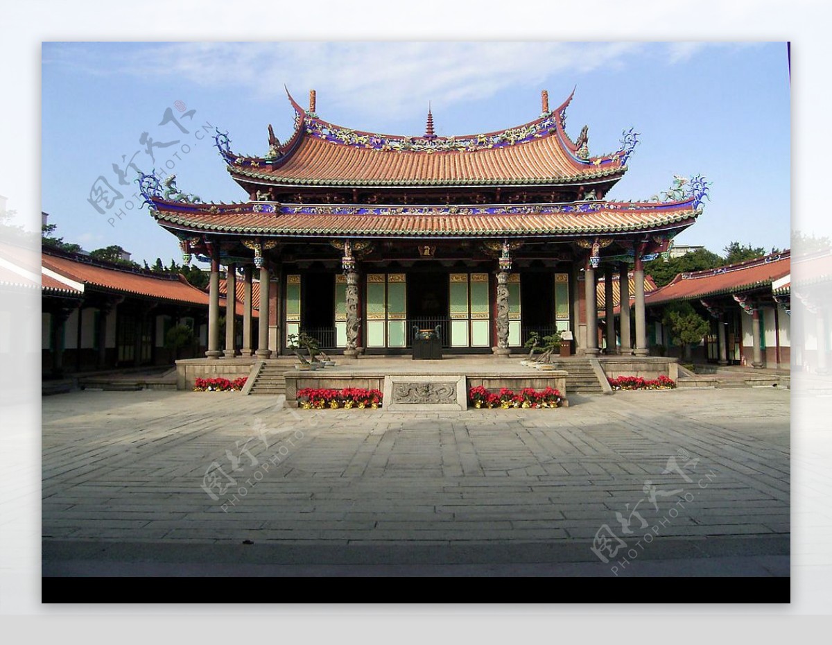 台北三級古蹟台北孔廟大成殿图片