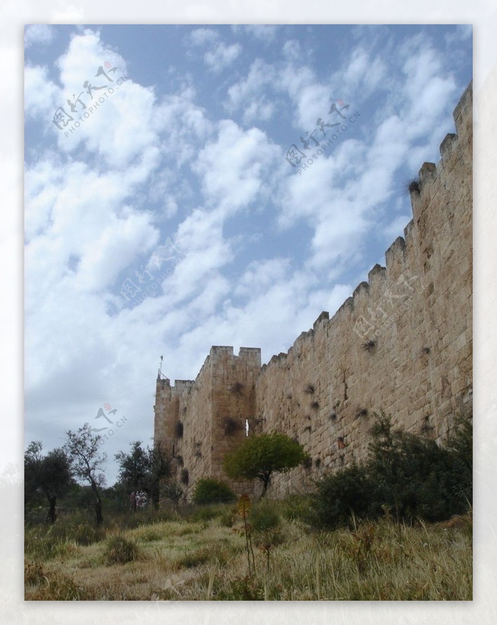 耶路撒冷城墙图片