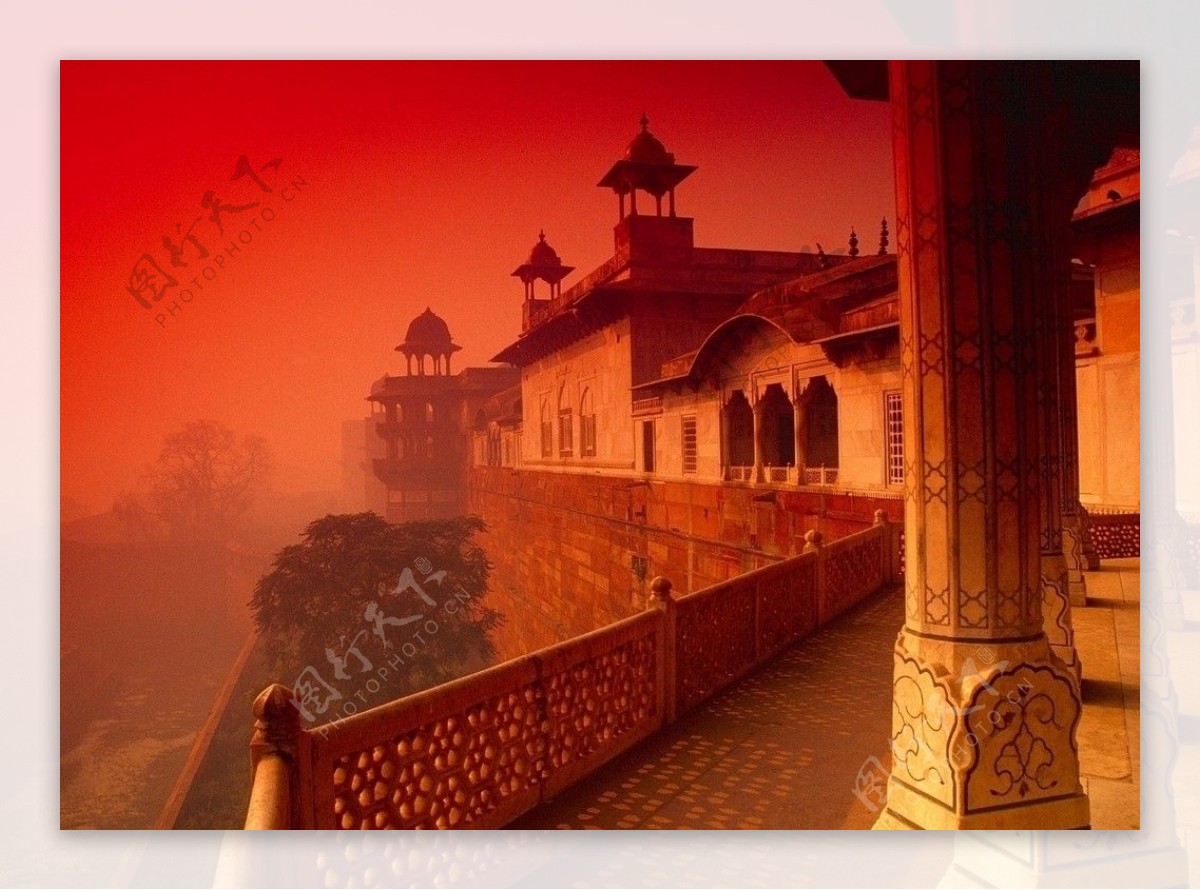 设计素材高清背景印度古代建筑历史文化遗址图片