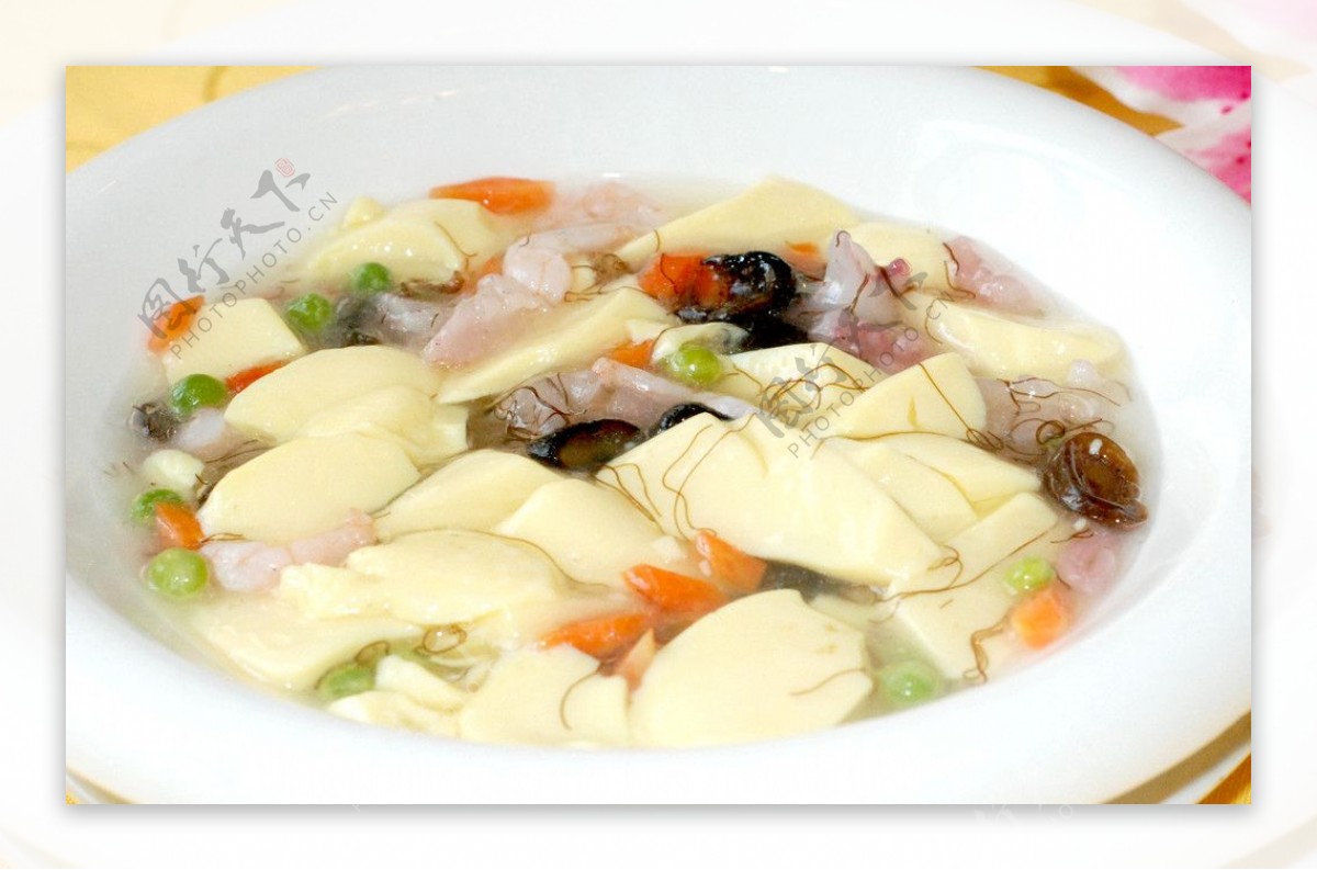 海鲜玉子豆腐图片