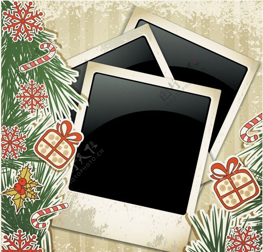 圣诞节边框相框图片