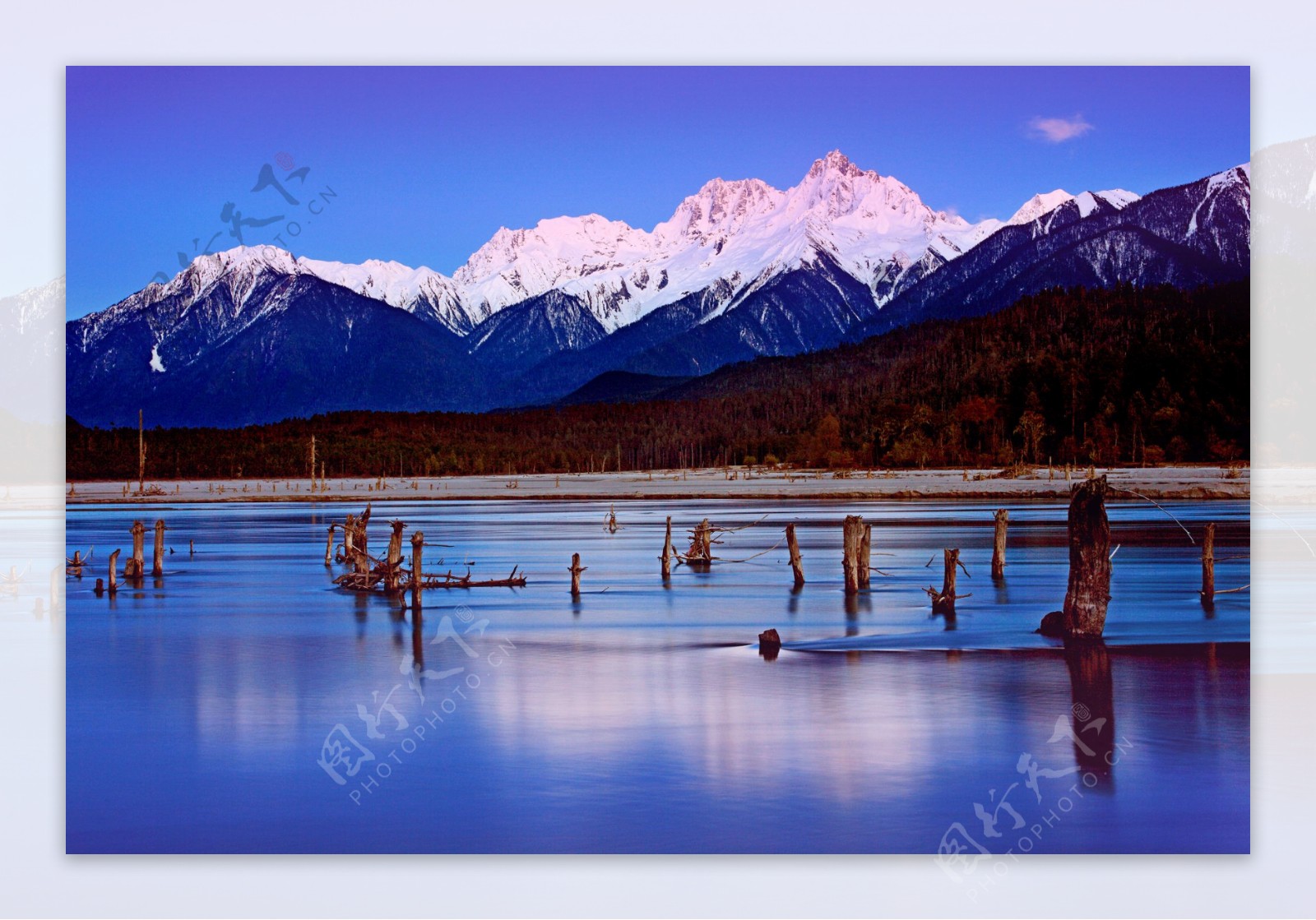 古乡湖西藏高清大图图片