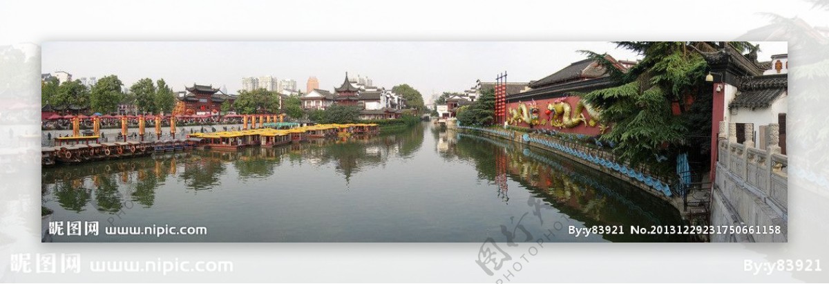 南京秦淮河图片