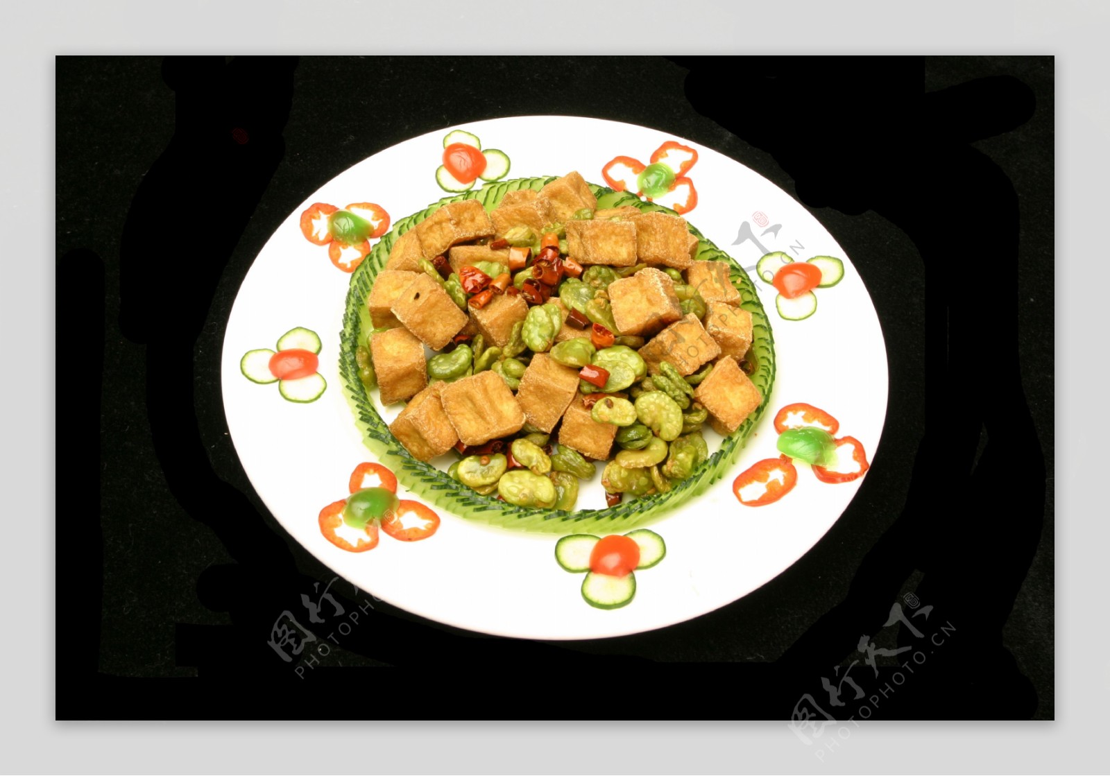 茴香豆腐图片