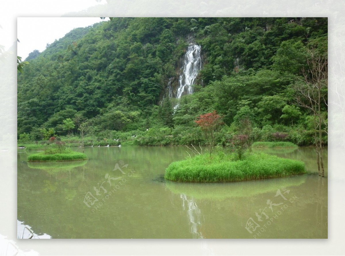 贵州荔波小七孔拉雅瀑布图片