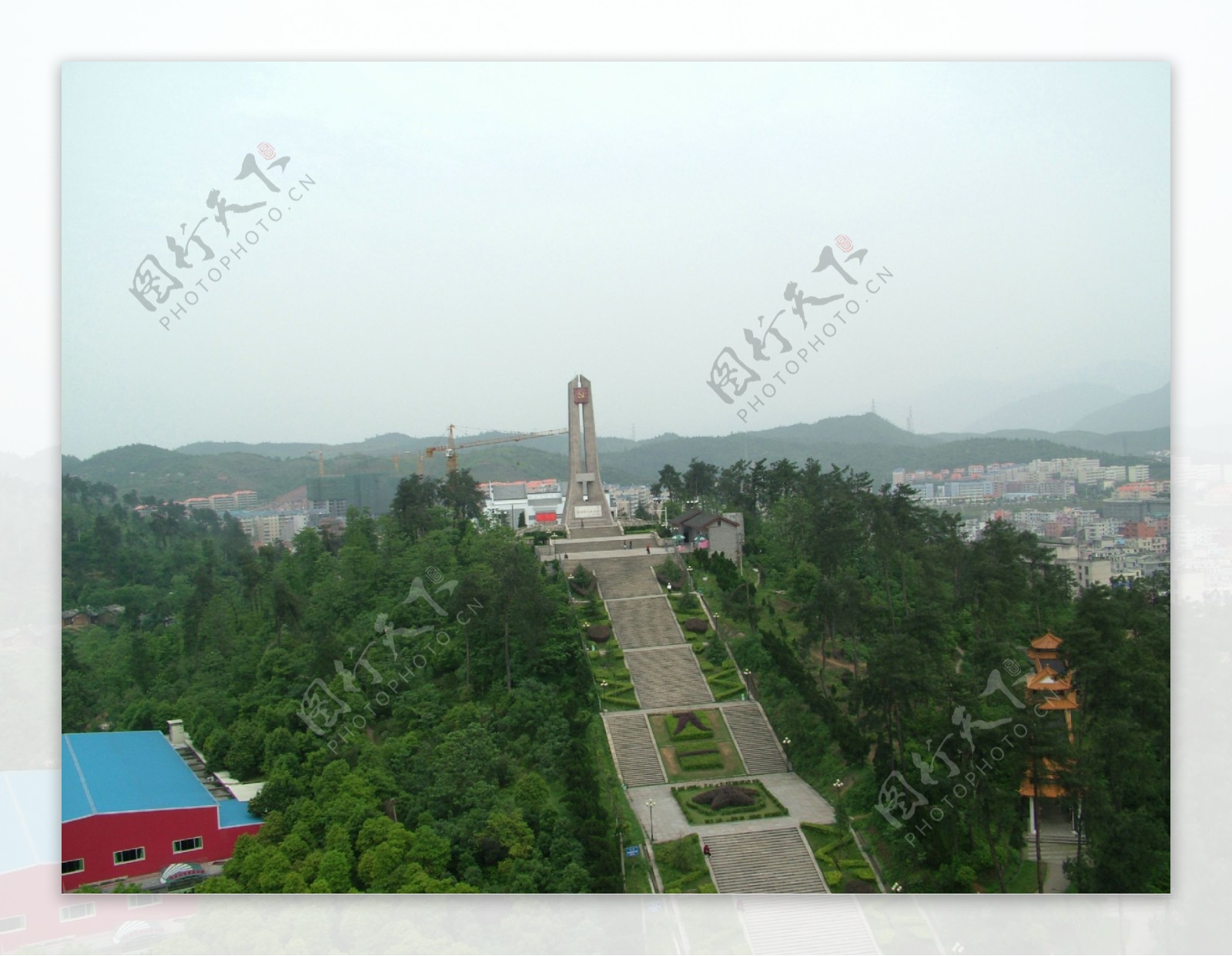 湘南起义纪念塔图片