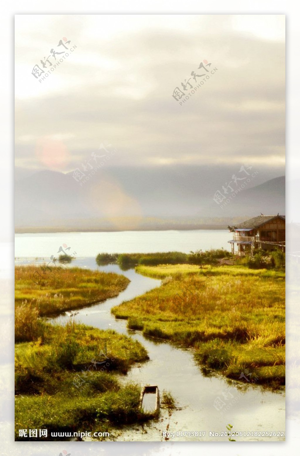 泸沽湖草海图片