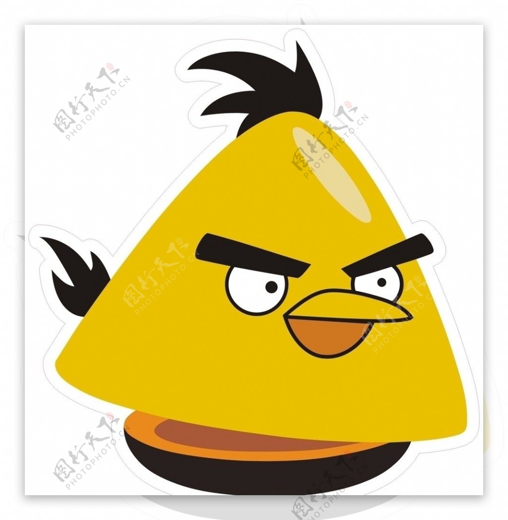 愤怒的小鸟黄风图片