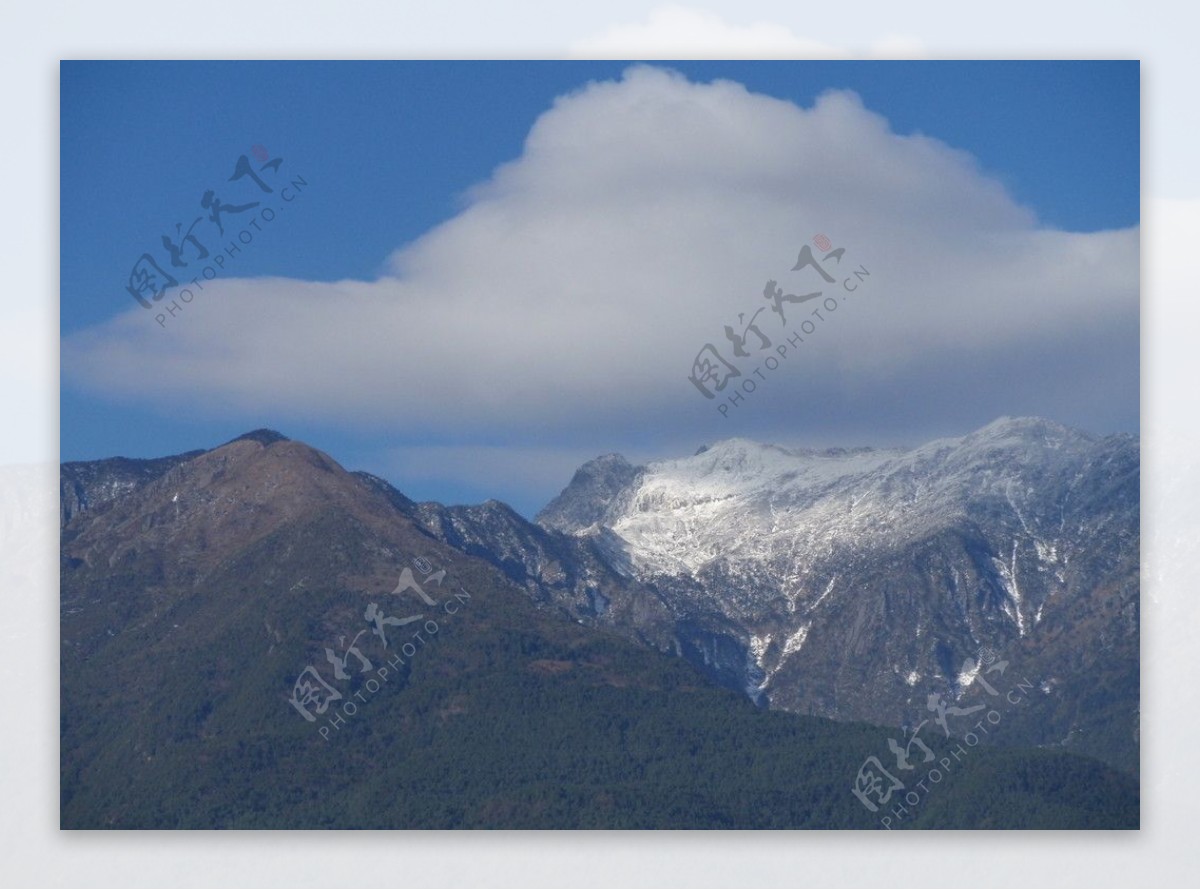 苍山马龙峰图片