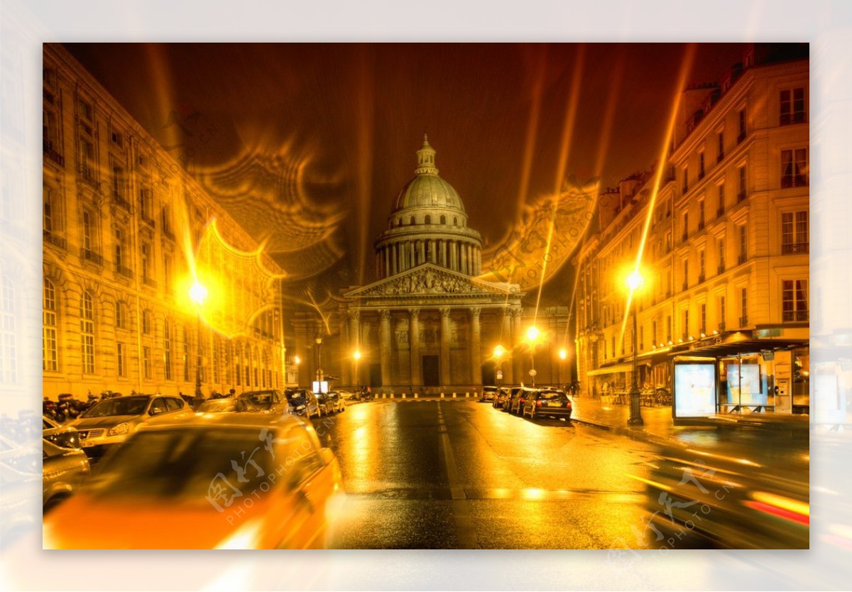 巴黎之夜图片