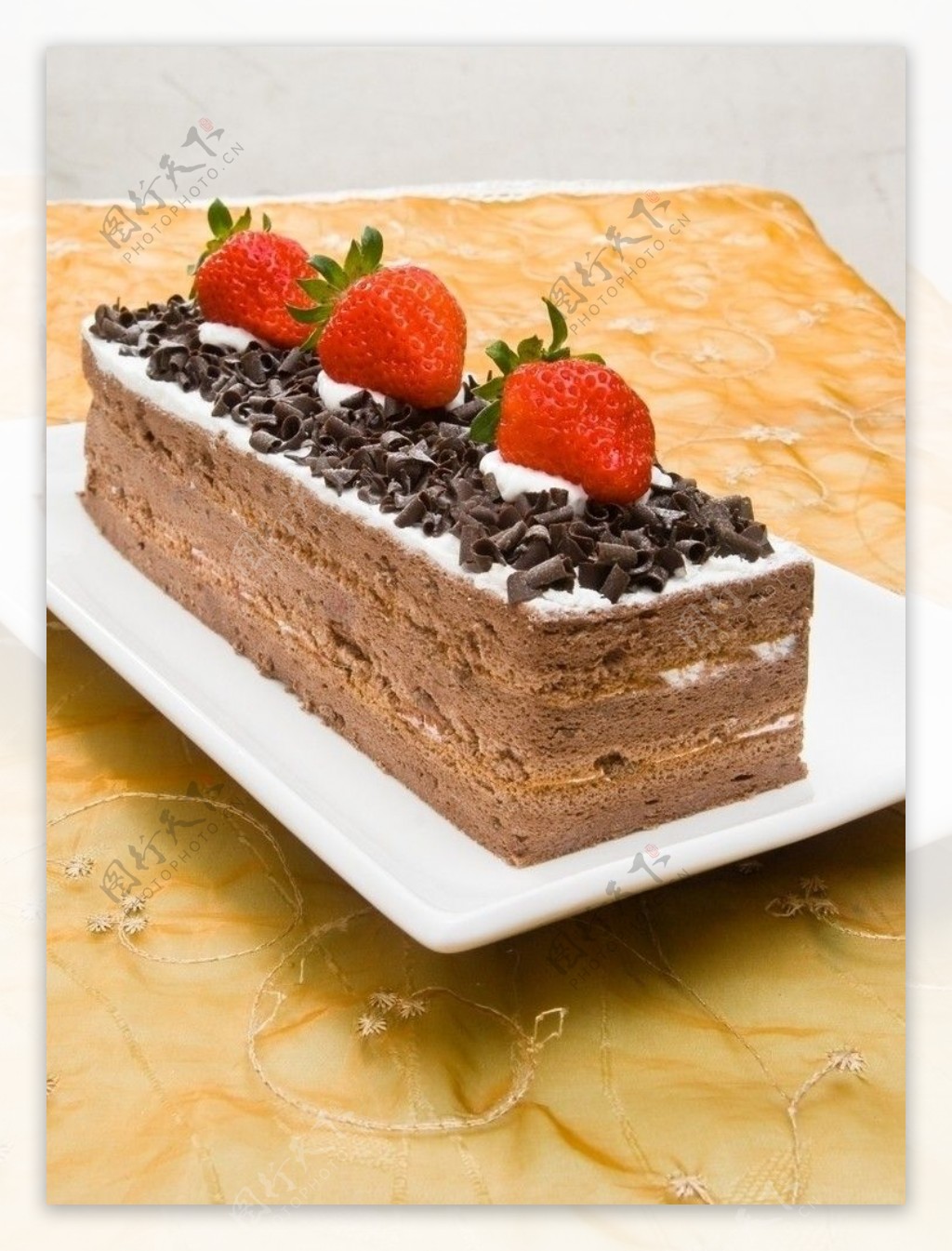 巧克力穆斯蛋糕图片